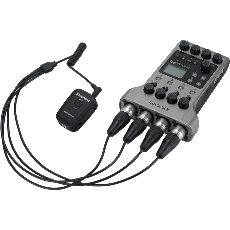 Saramonic SR-C2026 3.5mm TRRRS Male to Quad XLR Male Output Cable for Wireless Receivers