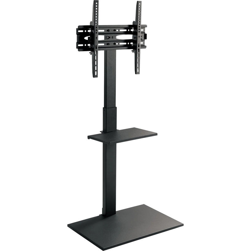 Mount-It! MI-1877 Height Adjustable TV Stand with Shelf for Up to 55" Displays