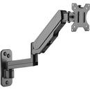 Mount-It! MI-3753B Height-Adjustable Monitor Wall Mount for Up to 32" Displays (Black)