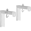 Mount-It! Universal Projector Screen Mount (6", Pair, White)