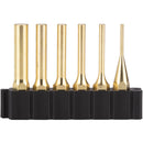 Fix It Sticks Brass Pin Punch Set (6 Punches)