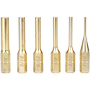 Fix It Sticks Brass Pin Punch Set (6 Punches)