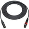 Sescom XLR Male to XLR Female Cable with Rotary On-Off Switch (Nickel Housing , 25')