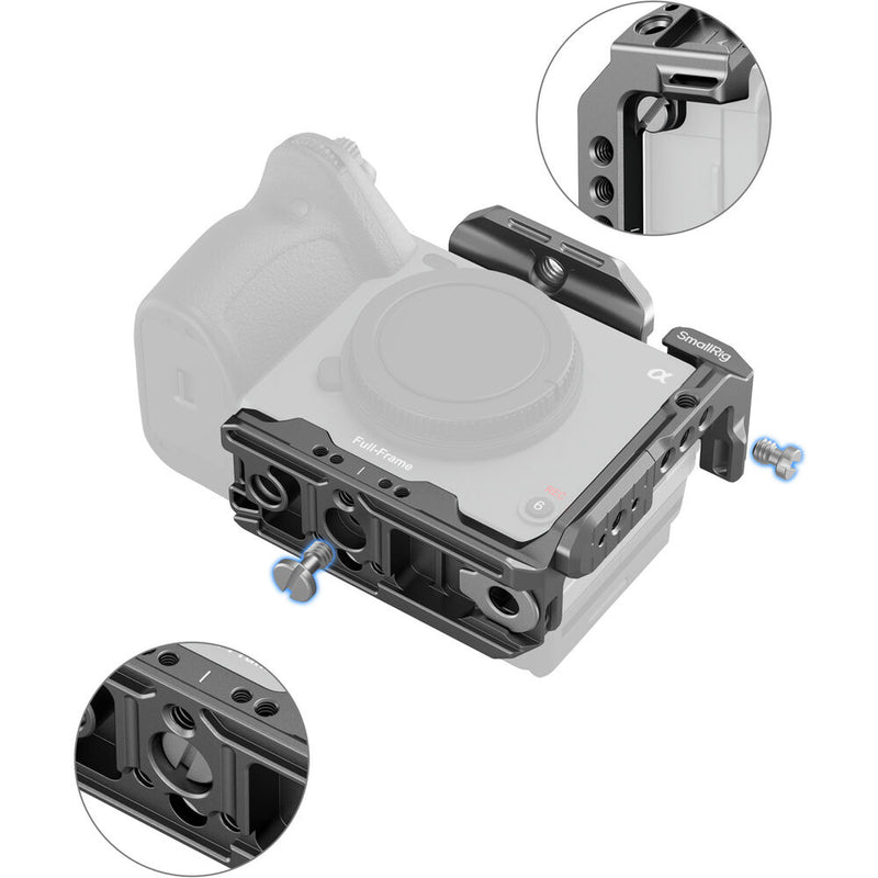 SmallRig HawkLock Quick Release Half Cage for Sony FX3 and FX30