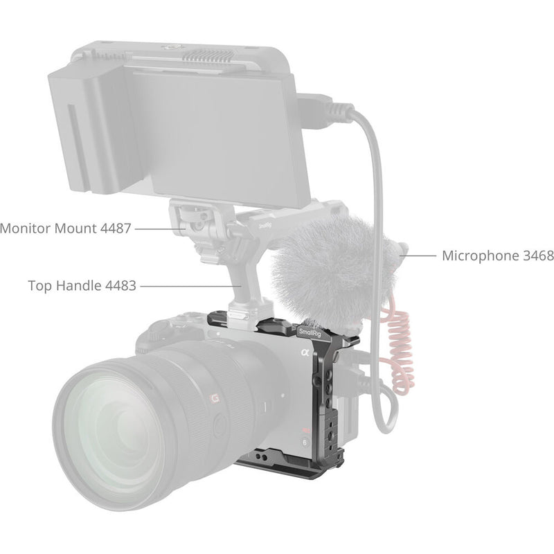SmallRig HawkLock Quick Release Half Cage for Sony FX3 and FX30
