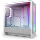 NZXT H5 Flow RGB Mid-Tower Case (White)