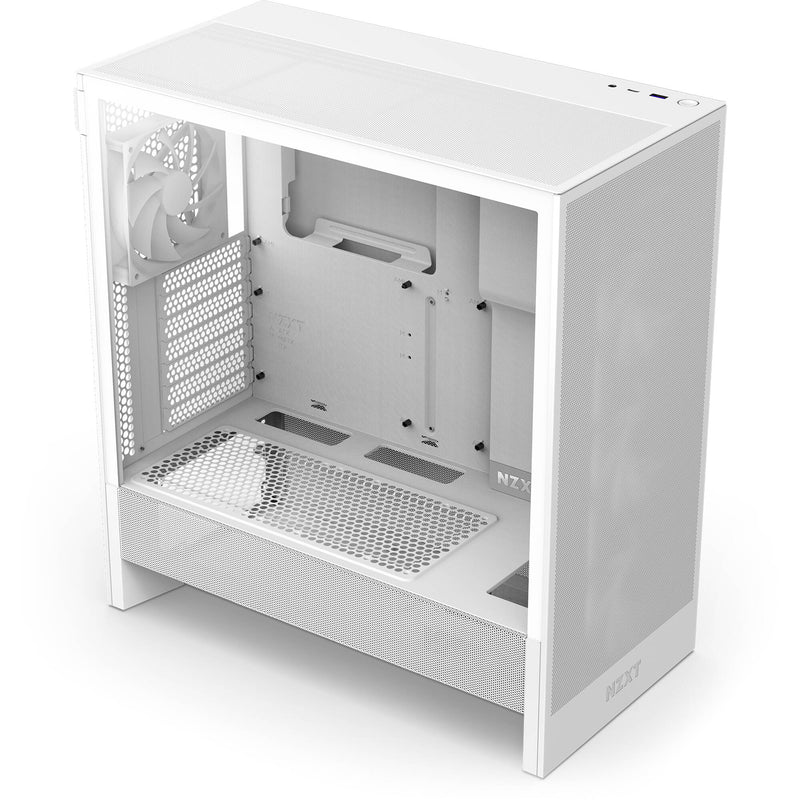 NZXT H5 Flow RGB Mid-Tower Case (White)