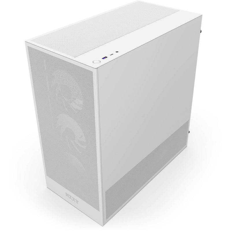 NZXT H5 Flow RGB Mid-Tower Case (White)