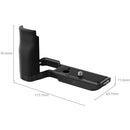 SmallRig L-Shape Mounting Plate with Silicone Grip for Sony ZV-E10 II