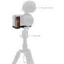 SmallRig L-Shape Mounting Plate with Wood Grip for Sony ZV-E10 II