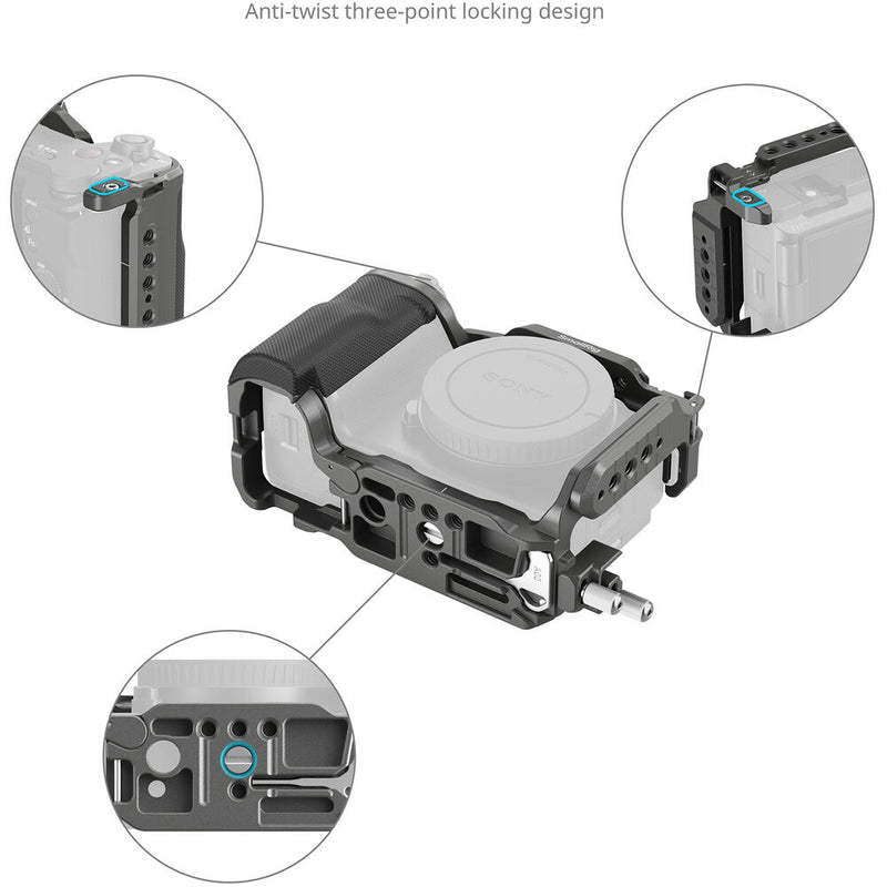 SmallRig HawkLock Quick Release Cage Kit for Sony ZV-E10 II