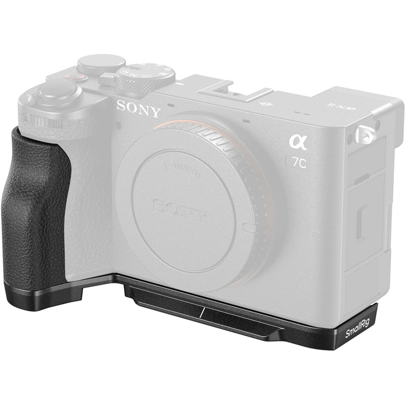 SmallRig L-Shape Mounting Plate with Silicone Grip for Sony a7C II & a7CR