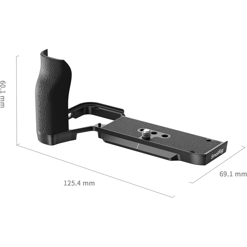 SmallRig L-Shape Mounting Plate with Silicone Grip for Sony a7C II & a7CR