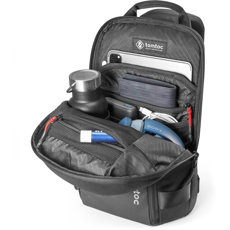 tomtoc Navigator-T24 Sling Bag (Black, 5L)