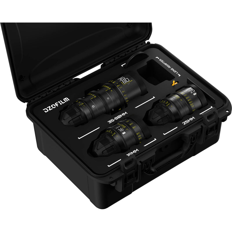 DZOFilm Y24 Educational Catta Ace 35-80mm + VESPID 16 & 25mm Lens Kit (ARRI PL)