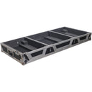 ProX ATA Style Flight Road Case with Wheels for Pioneer CDJ 3000 Player and DJM A9 Mixer (Black / Silver)