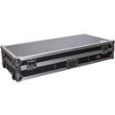 ProX ATA Style Flight Road Case with Wheels for Pioneer CDJ 3000 Player and DJM A9 Mixer (Black / Silver)