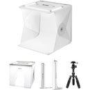 ORANGEMONKIE Foldio2 Plus Portable Lightbox Studio and Accessories Kit