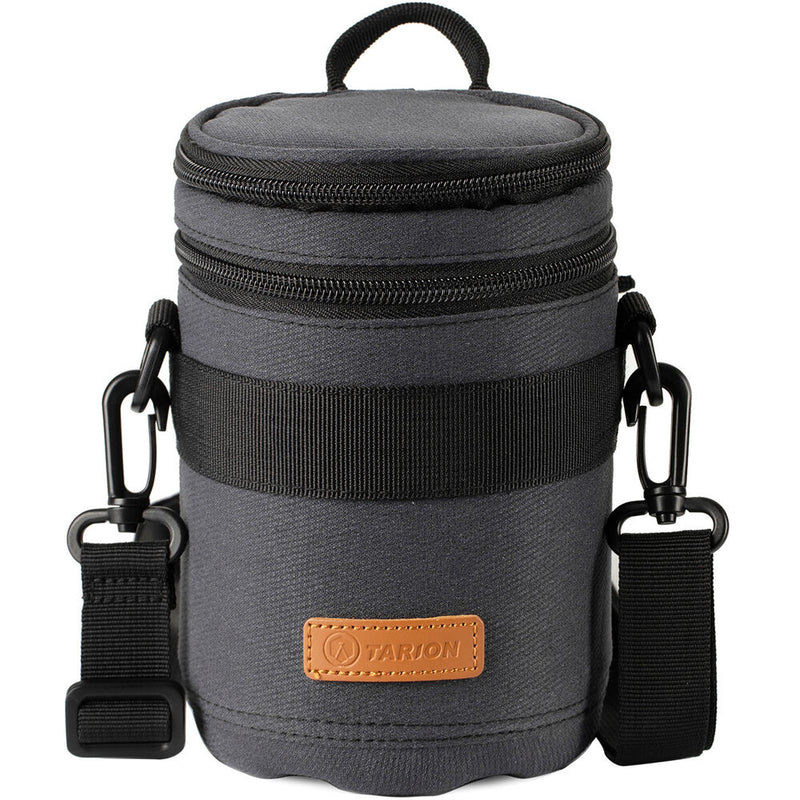 TARION Hard-Shell Lens Case (Black, 3.7 x 5.3")