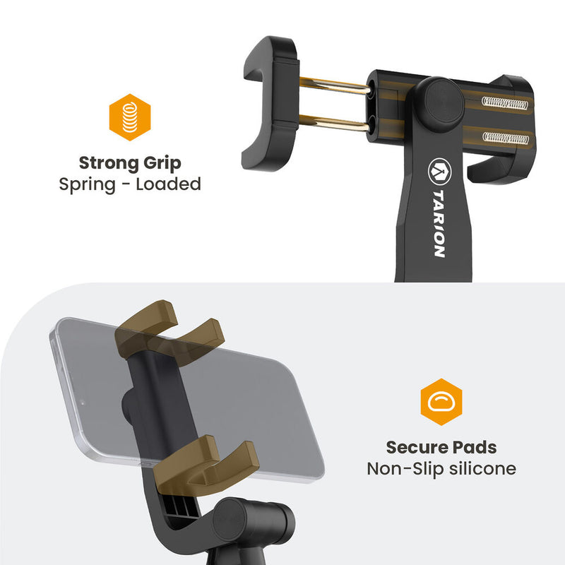 TARION HVC-01 Smartphone Tripod Mount with Rotating Clamp