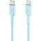 Belkin BoostCharge Braided 60W USB-C Cable (Blue, 3.3')