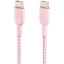 Belkin BoostCharge Braided 60W USB-C Cable (Pink, 6.6')