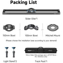 MOVMAX Slider Elite with 100mm Bowl Mount (59")