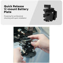 MOVMAX Quick Release V-Mount Battery Plate