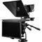 Prompter People FLEX PLUS | 16:9 Large Format | Teleprompter with 19" 1000 c/dm&sup2; Monitor & 21.5" Talent Monitor