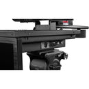 Prompter People FLEX PLUS | 16:9 Large Format | Teleprompter with 19" 1000 c/dm&sup2; Monitor & 21.5" Talent Monitor
