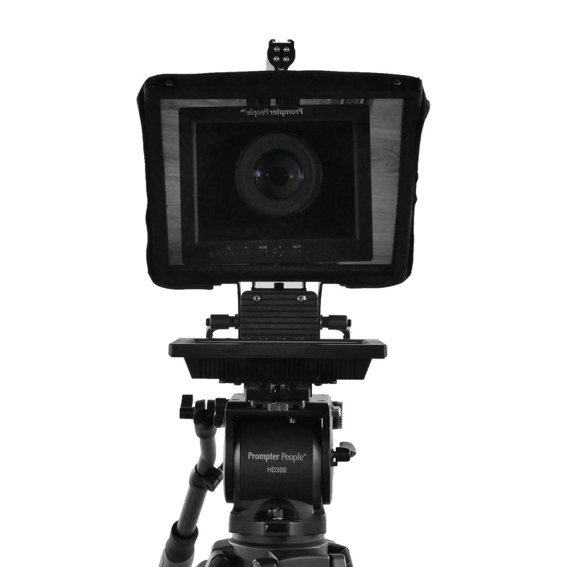 Prompter People Prompter Pal 10" Teleprompter with 400 c/dm&sup2; Monitor and 65/35 Optical Quality Glass