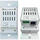 Key Digital 8-Button Programmable IP, RS-232, and IR Control Wall Plate Keypad with PoE