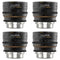 Dulens APO Mini Prime T2.4 4-Lens Kit (ARRI PL)