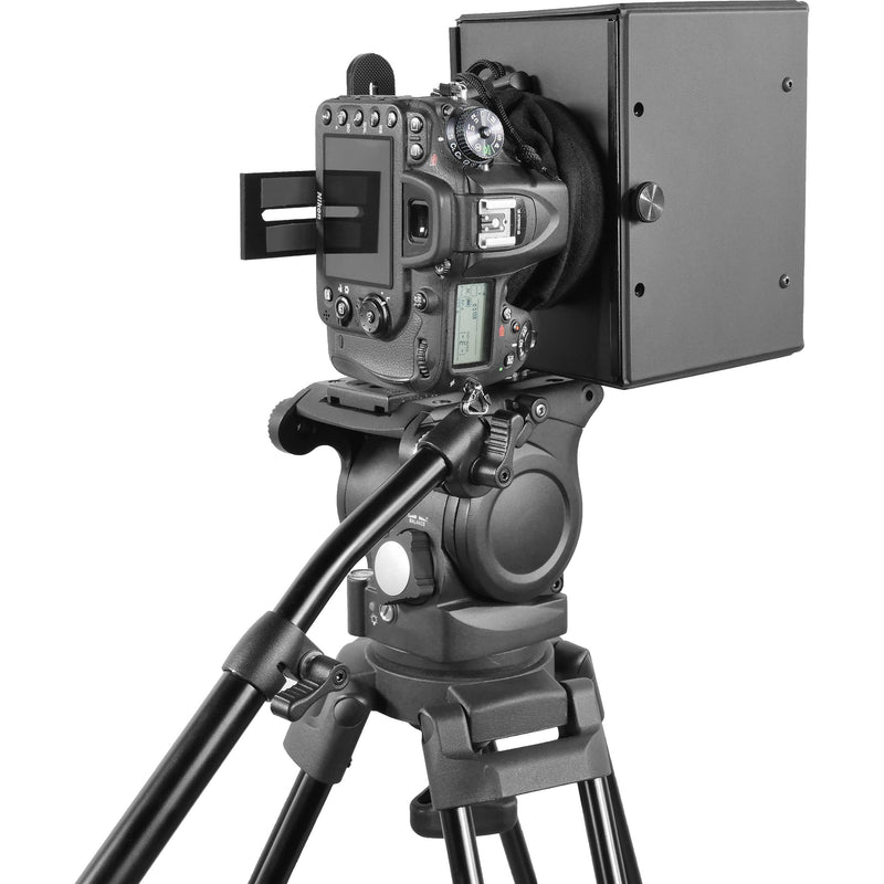 Prompter People Pocket Cue V2 Tablet Mini Teleprompter (Sled Model with FreeStanding Kit)