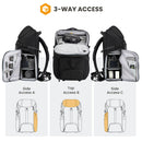 TARION HX-L Camera Backpack (Black, 21L)