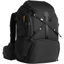 TARION 2-in-1 Camera Backpack with Shoulder Bag (Extra-Large, Black)