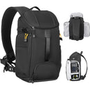 TARION HX-S Camera Sling Bag (Black, 12L)