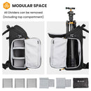 TARION HX-S Camera Sling Bag (Black, 12L)