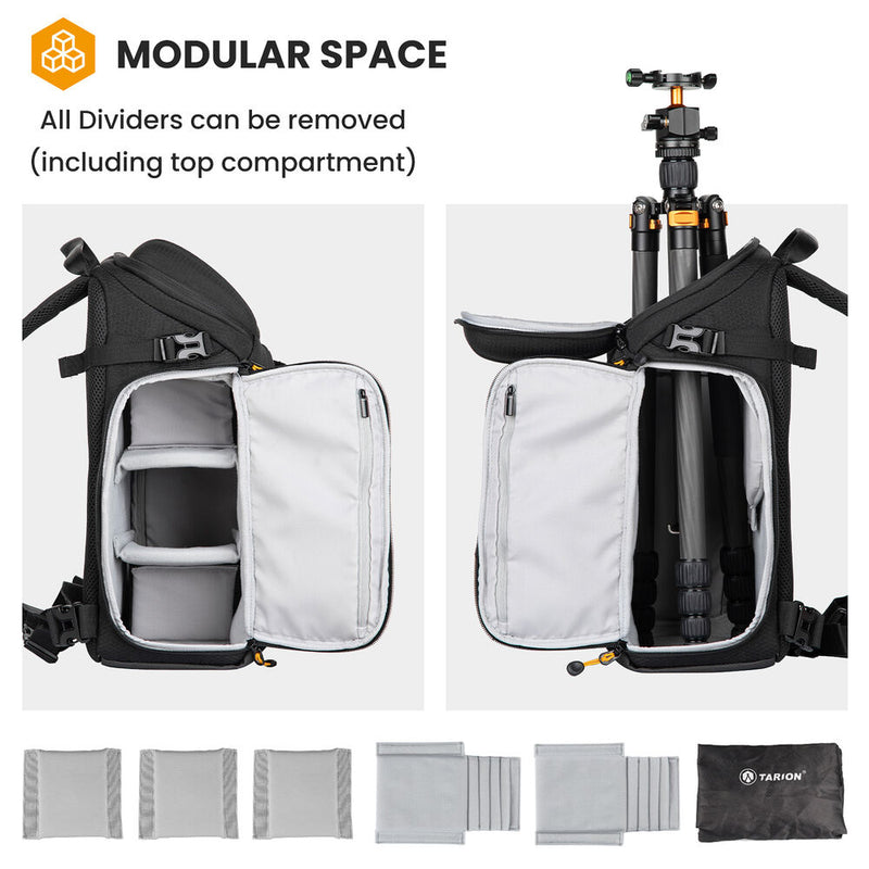 TARION HX-S Camera Sling Bag (Black, 12L)