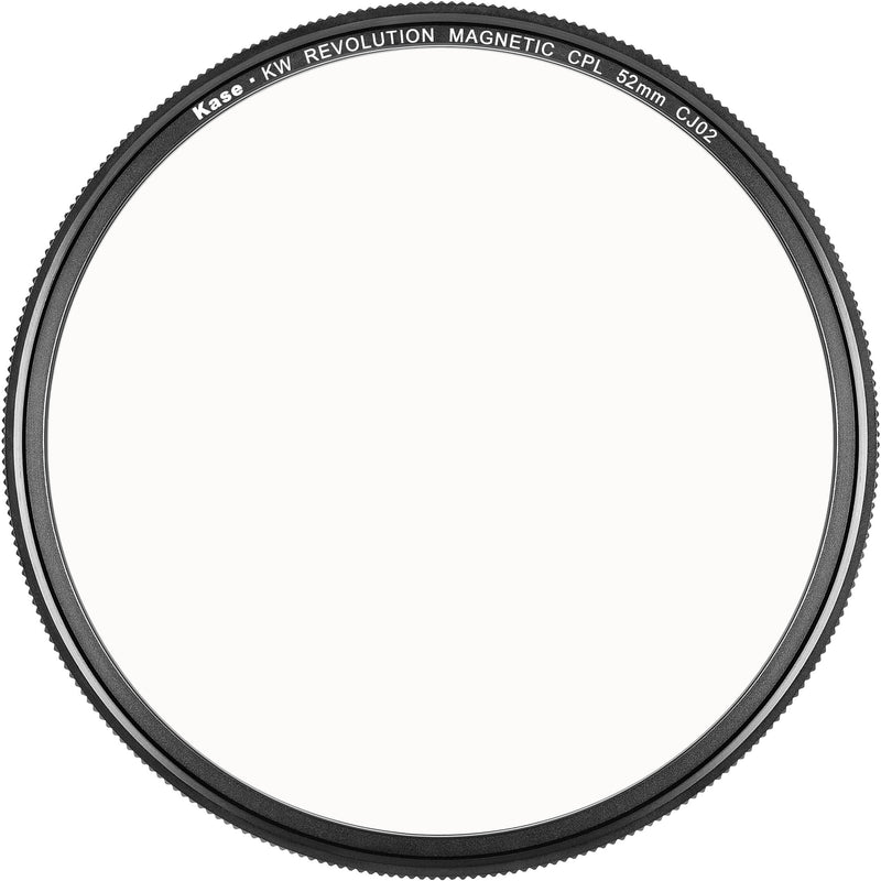Kase KW Revolution Magnetic CPL Filter (Silver Ring, 52mm)