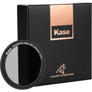 Kase Magnetic CPL Filter with Magnetic Adapter Ring for Select Sony Cameras (45mm, 1-Stop)