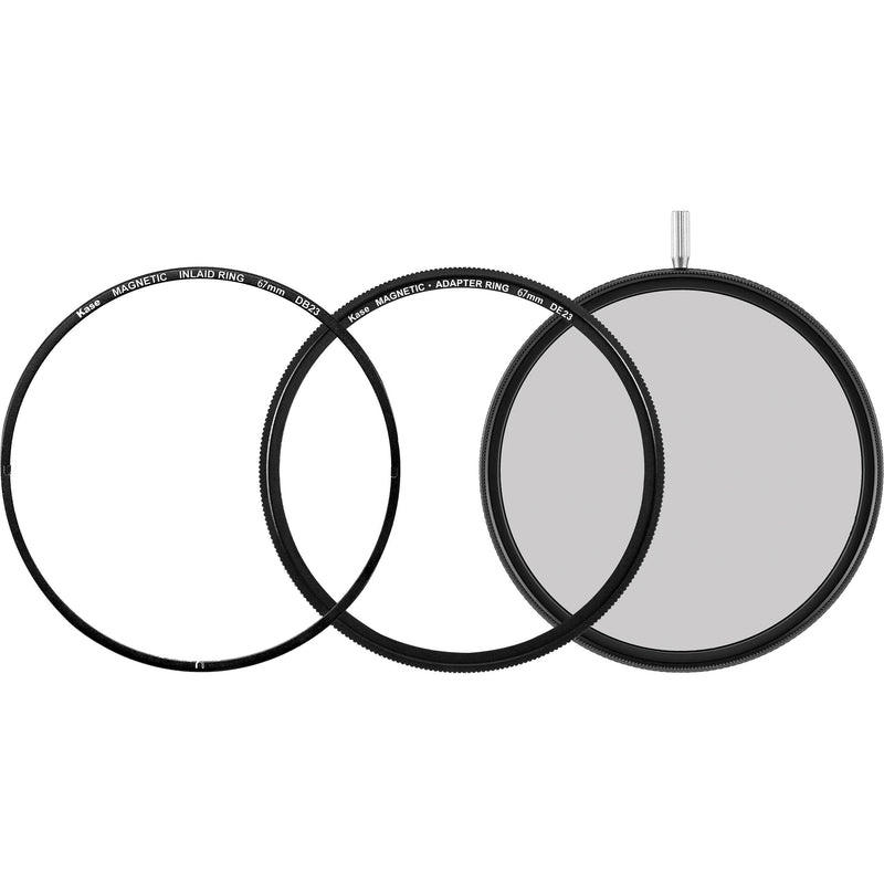 Kase 2-in-1 CPL + VND Magnetic Filter (67mm, 1.5 to 5-Stop)