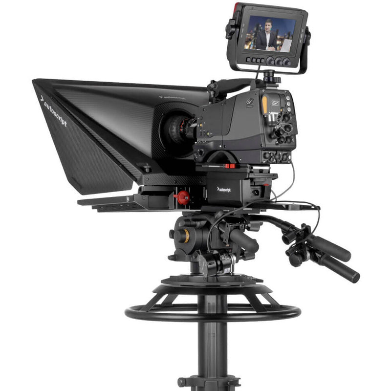 Autoscript EVO-IP Portable On-Camera Package with 15" Prompt Monitor