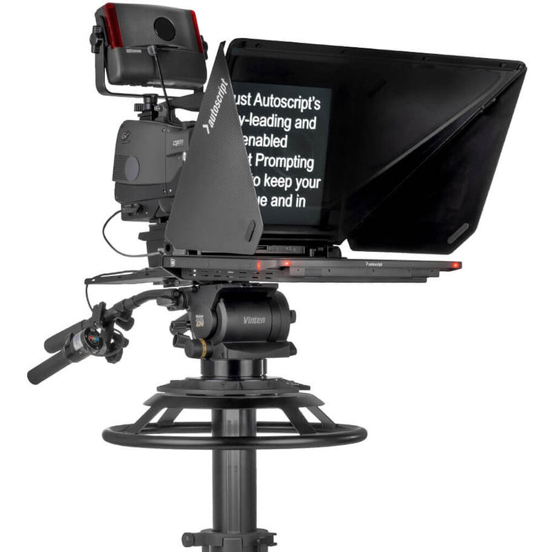 Autoscript EVO-IP Portable On-Camera Package with 17" Prompt Monitor