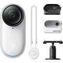 Insta360 GO 3S Action Camera Standard Bundle (128GB, Arctic White)