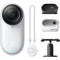 Insta360 GO 3S Action Camera Standard Bundle (128GB, Arctic White)