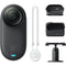 Insta360 GO 3S Action Camera Standard Bundle (128GB, Midnight Black)