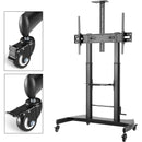 Gabor FPC-100 Flat Panel TV Cart for 60-100" Displays