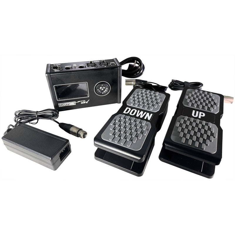 Cartoni TX Box, Pedal Control, Cable, and Power Supply for Lifto 25/S and Lifto Twin
