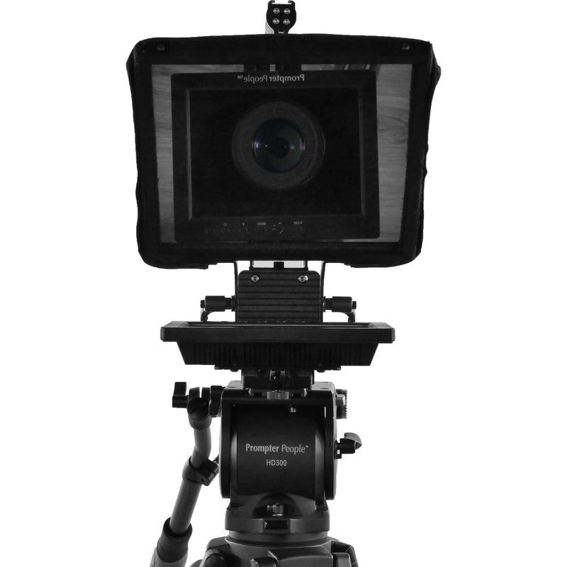 Prompter People Prompter Pal 10" Teleprompter with 8" 400 NIT Auto Reversing Monitor(FreeStand Kit & Pro Software)